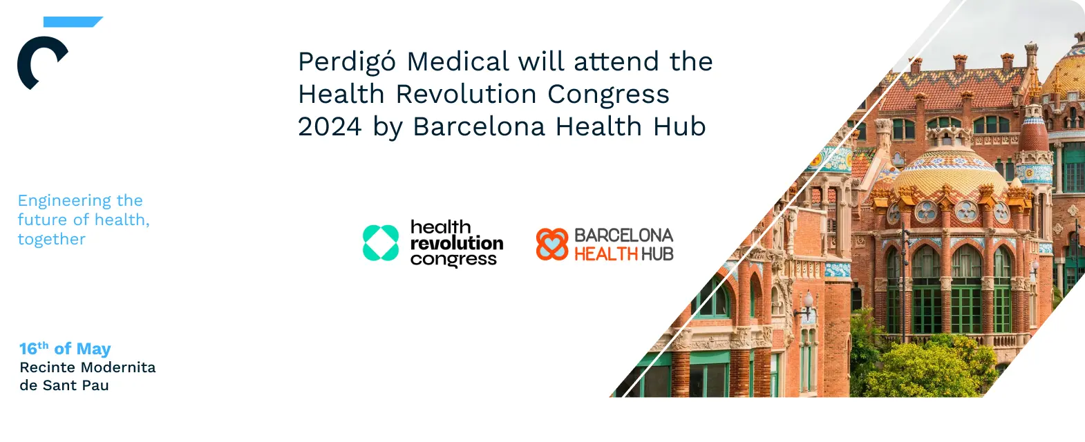 Perdigó Medical will attend the Connection Day on 7th of May 2024