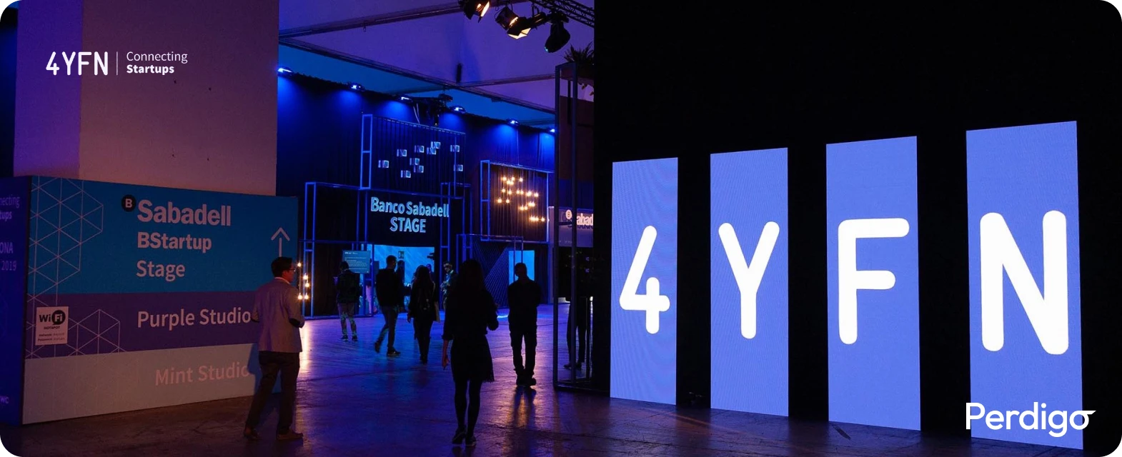 Perdigó exhibits at Mobile World Congress’ 4YFN 2023 in Barcelona