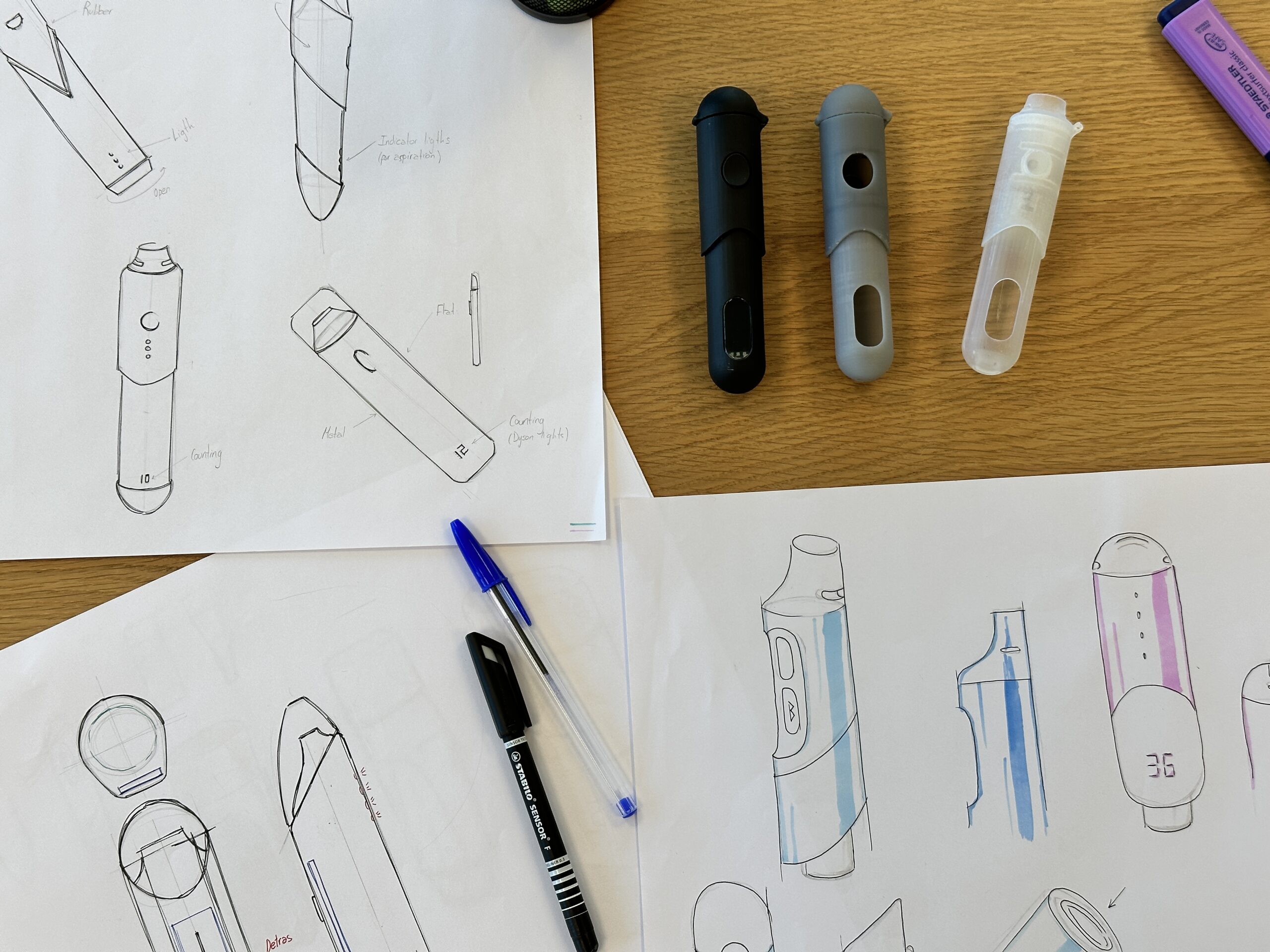 medical device design drawings and prototypes